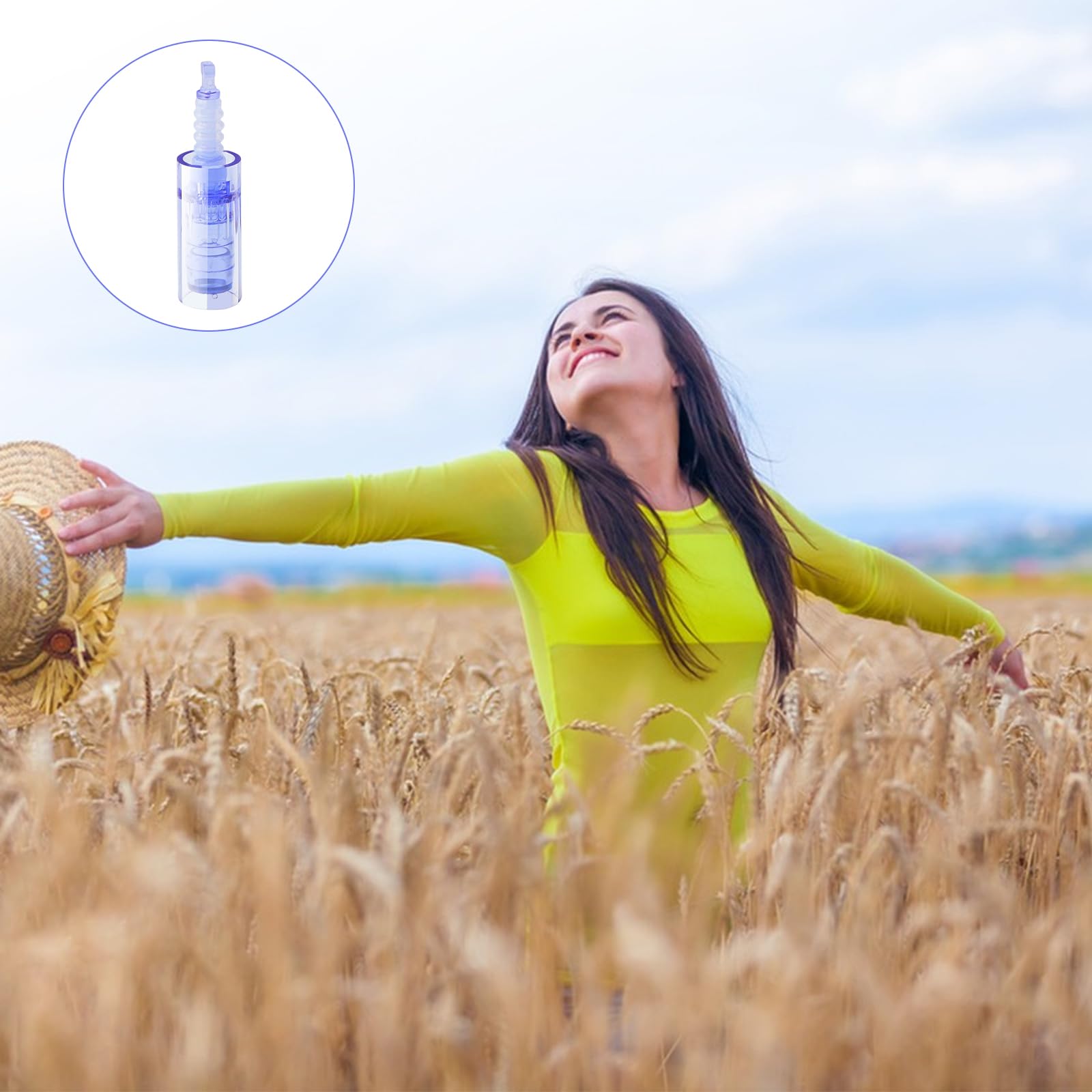30 Pezzi Aghi Di Ricambio 36pin Dermapen Microneedling Confezionata Singolarmente Micro Aghi Dermapen Per Auto Electric Deep Microaghi Derma Pen Adatta alla Baionetta Penna Micro-ago
