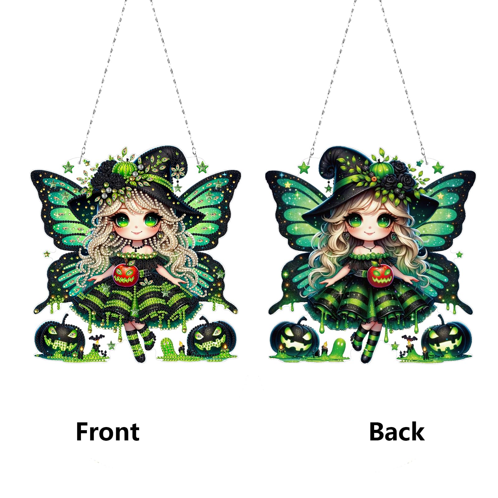 Amiiba Diamond Painting Hanging Kits Butterfly Girl - Image 4