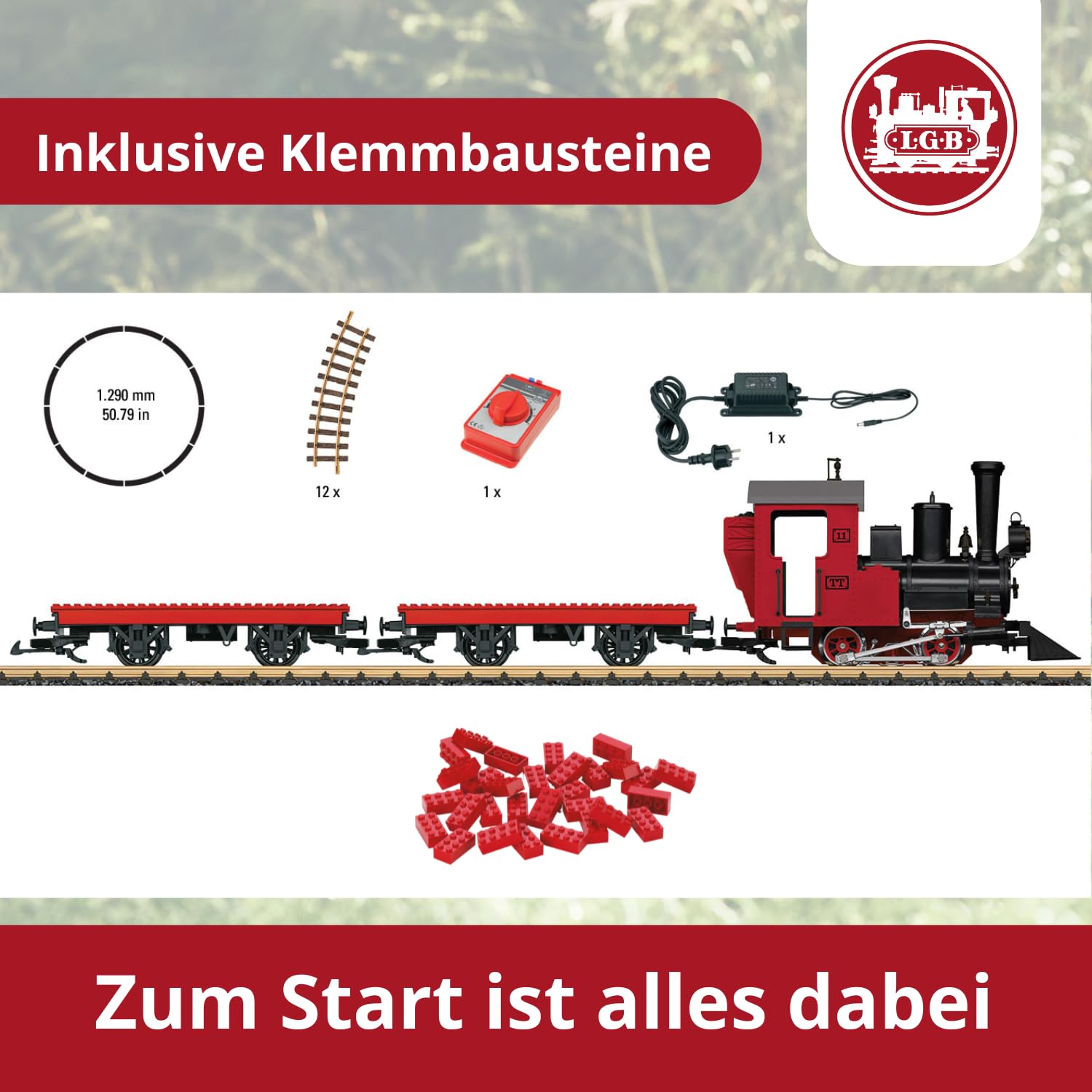 LGB Starterset, für in- und outdoor, ready to play (Neu (gemäss