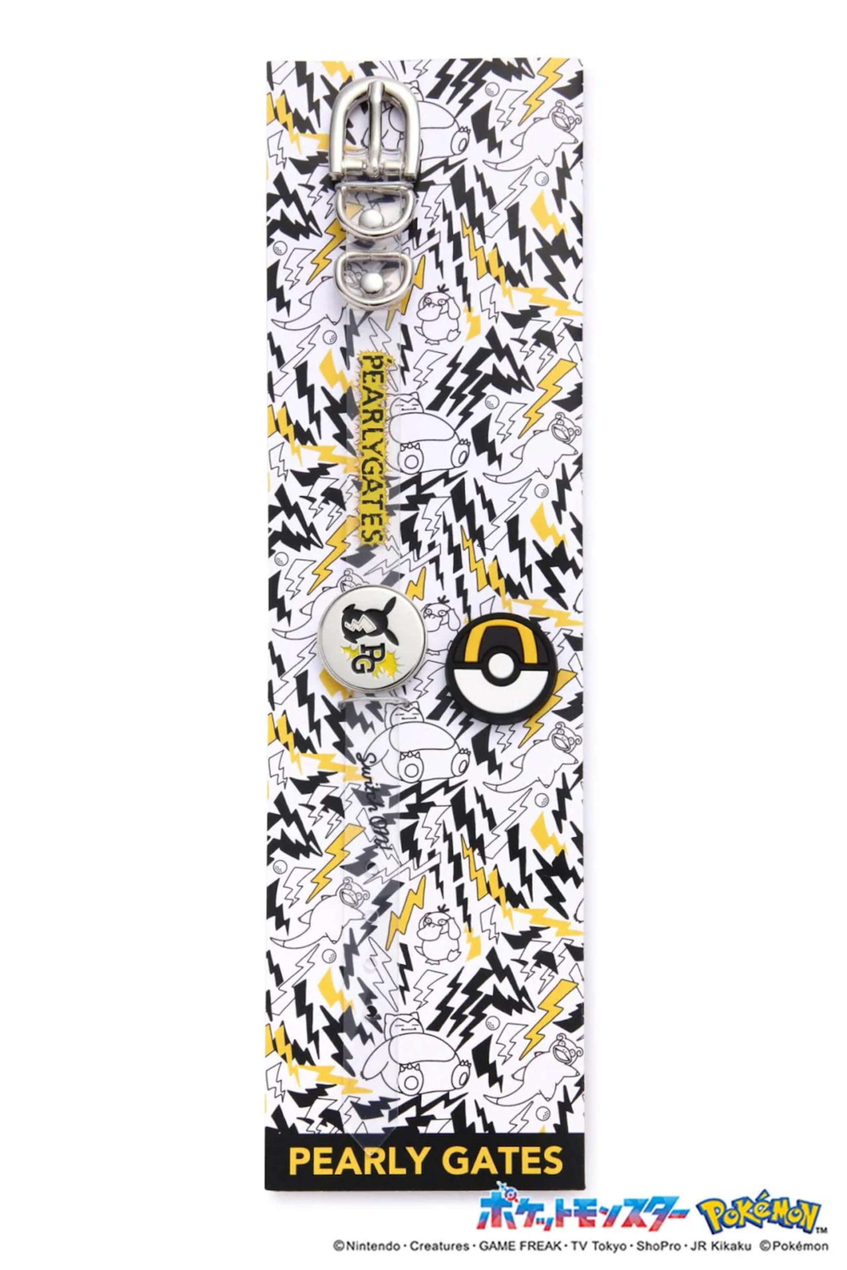 パーリーゲイツ マーカー ブレスレット ポケモン ピカチュウ コラボ モンスター パーリーゲイツ マーカー ブレスレット ポケモン ピカチュウ