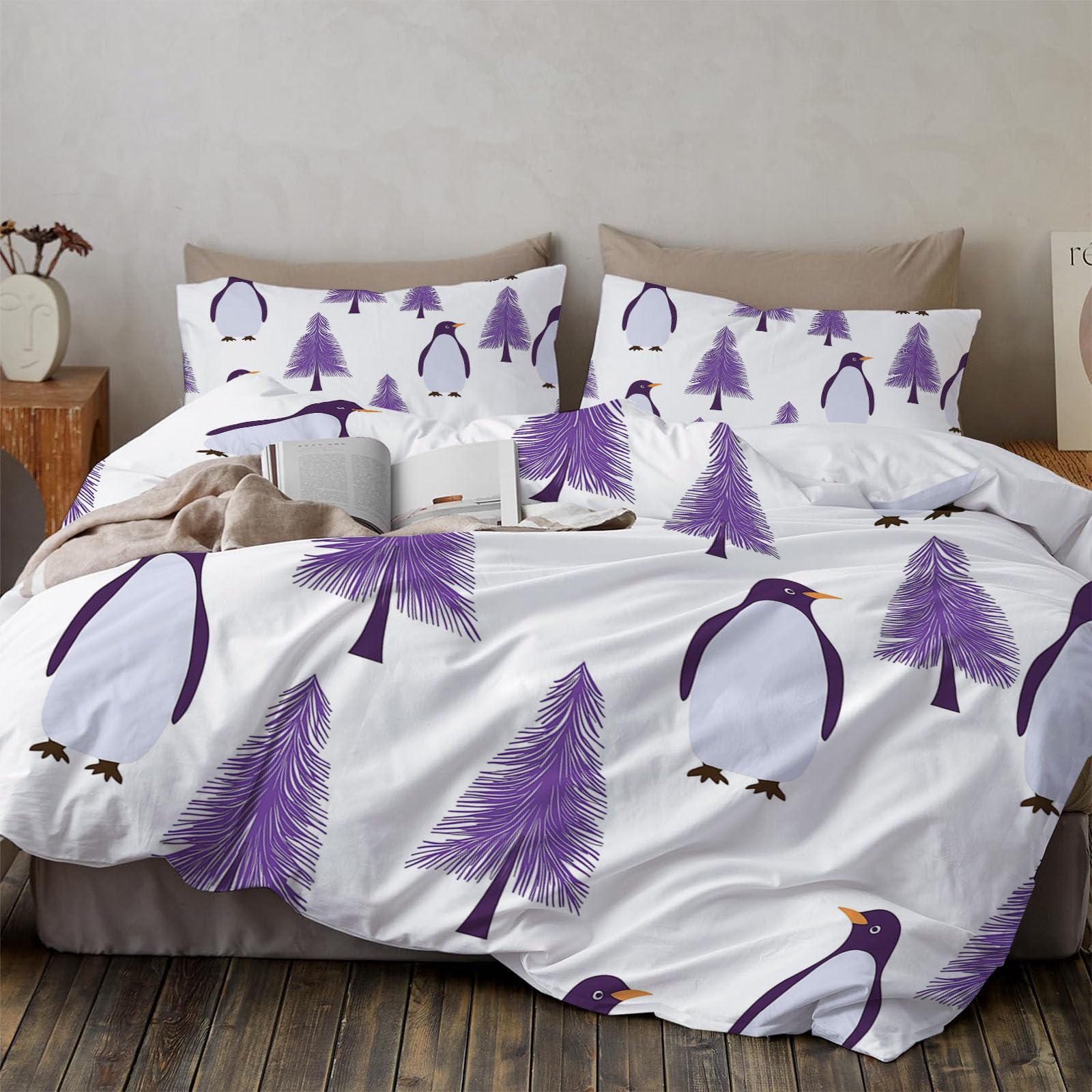 Housse de couette zippée pour en finir avec la couette qui glisse dans le lit