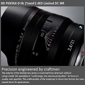 レンズ(単焦点) PENTAX D FA 21mm F2.4ED Limited DC WR Amazon | ペンタックス HD PENTAX-D FA 21mmF2.4ED Limited DC