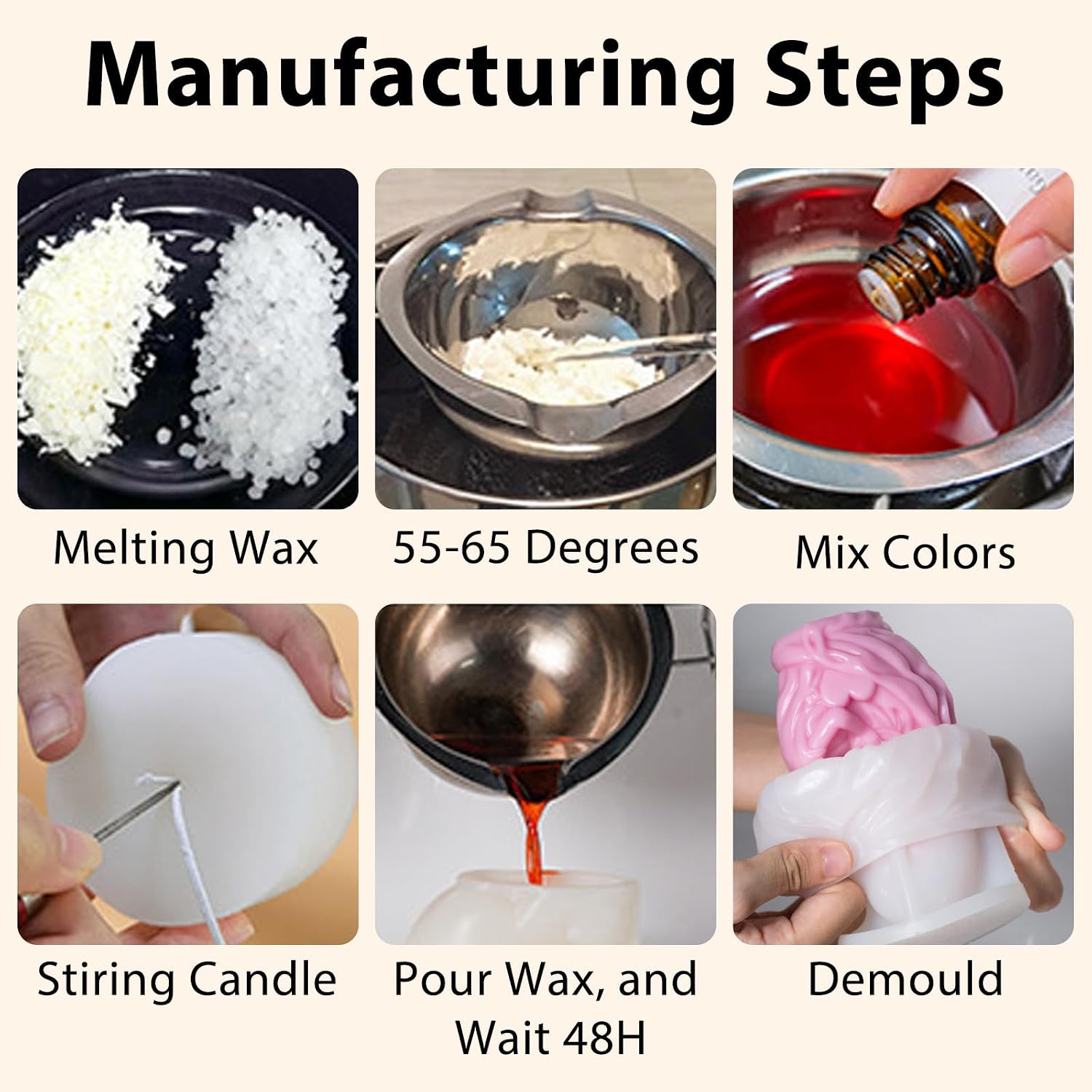 4 PCS Jesus and Maria Angel Candle Mold, Jesus Born Nativity Scene Resin Casting Molds, 3D Silicone Candle Mold for Candle Making Aromatherapy & DIY Resin Craft, Perfect for Home Decoration