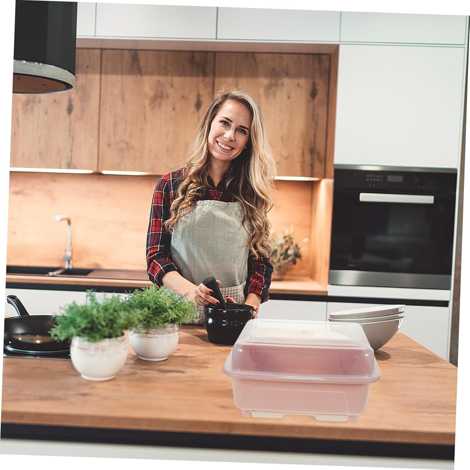 Household Dish Rack Lid Multi-Functional Kitchen Utensil Drainer -Saving Cutlery and Chopstick Storage for Spaces Creative Drainage Design