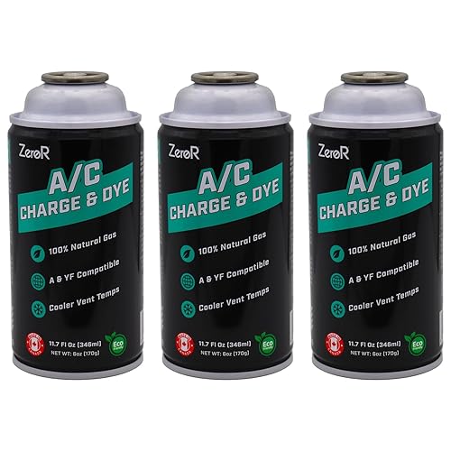 ZeroR® AC Refrigerant | R134a Replacement | 3 Cans for