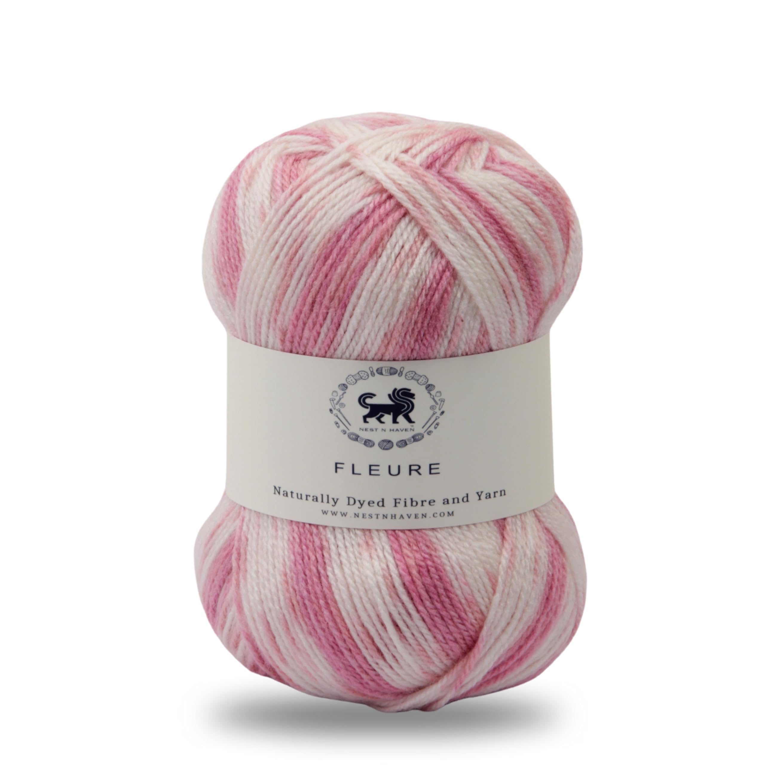 Nestnhaven Acrowools Fleure Hand Knitting and Crochet Yarn. Pack of 1 Ball - 100gms. Shade no - NNHF003