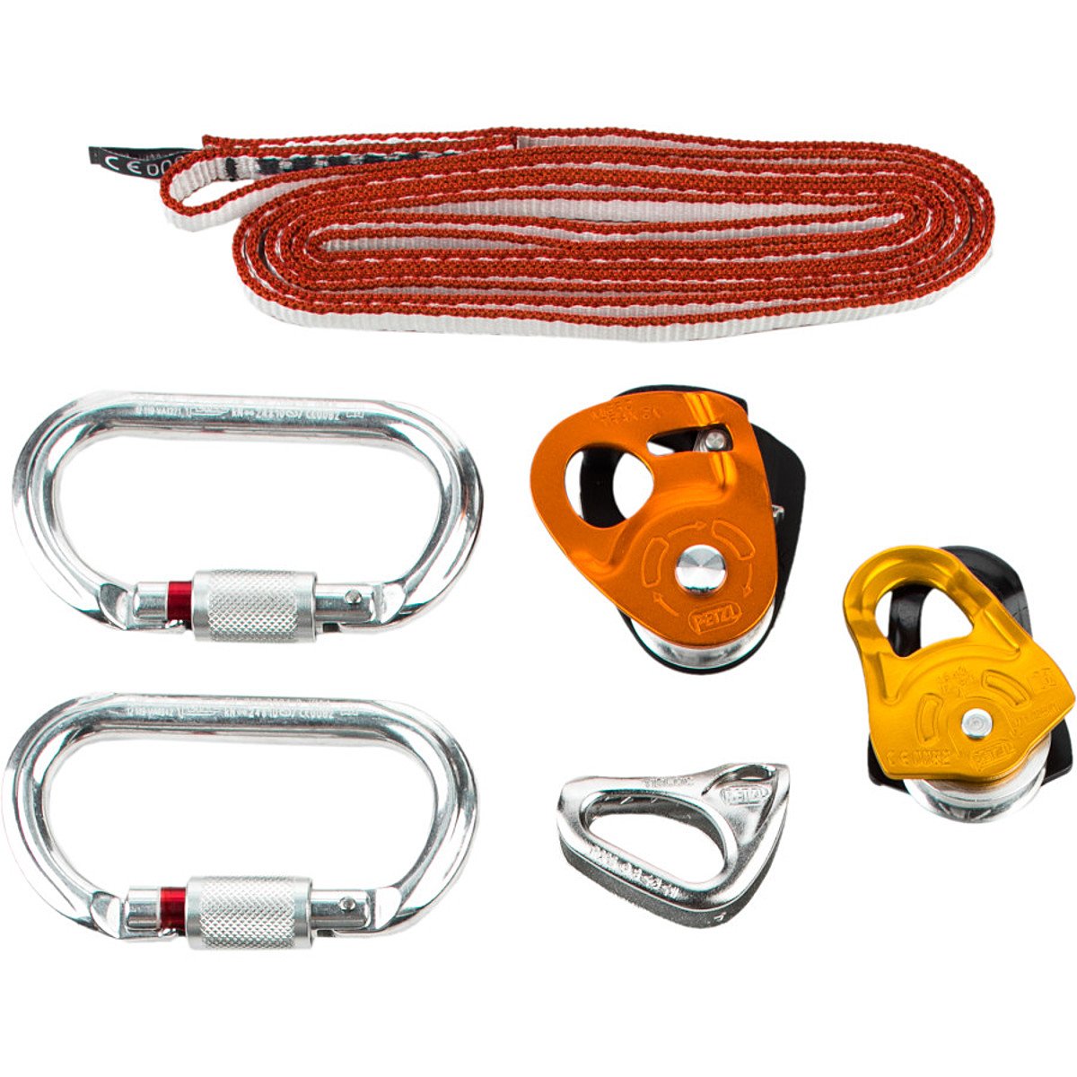 Petzl - KIT SECOURS CREVASSE, Kit for Hauling and Self Petzl - KIT SECOURS CREVASSE, Kit for Hauling and Self