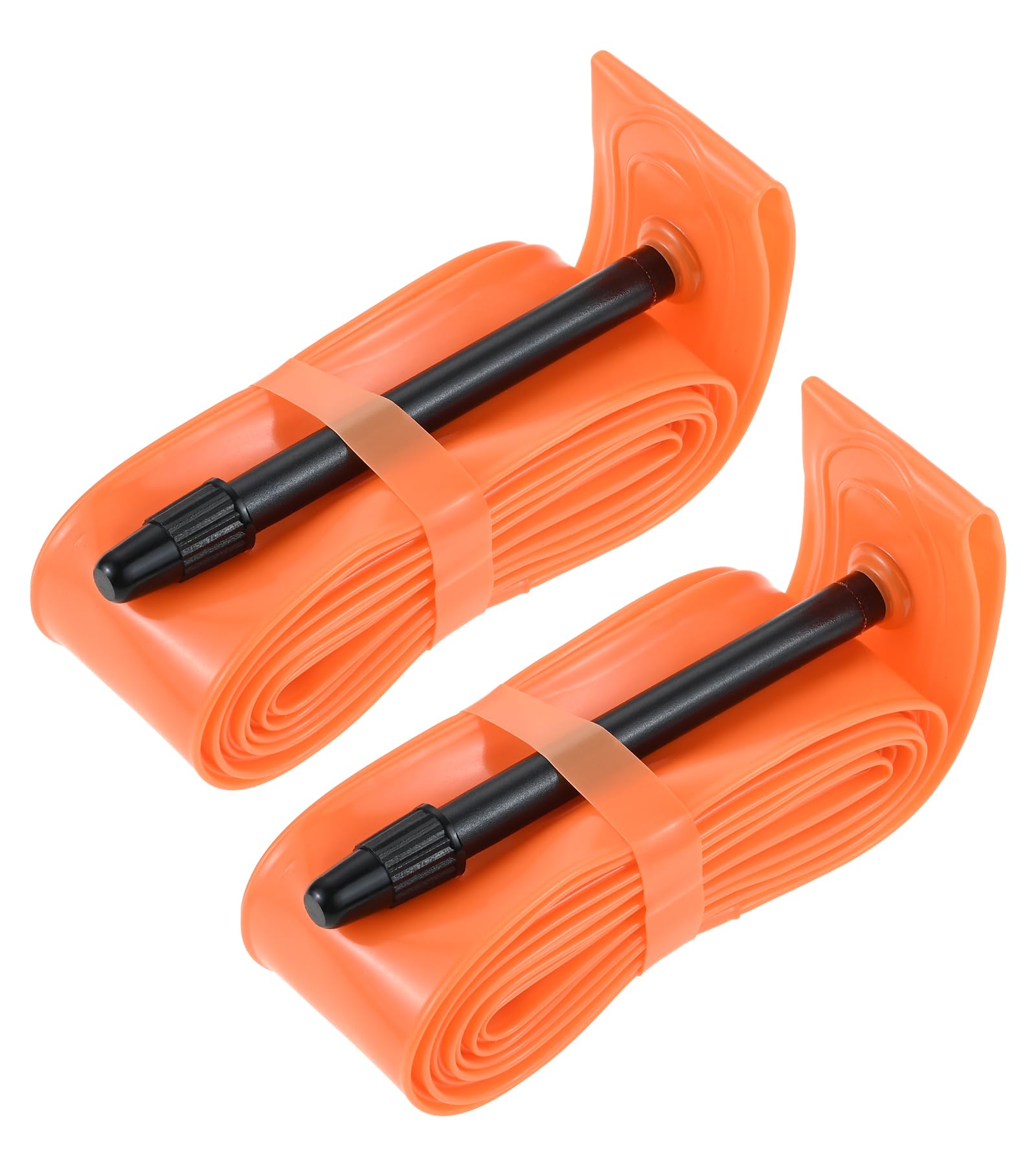 SURIENN 2PCS TPU 700C Bike Inner Tube，Compatible with 700x18-32C Tyres – Presta Valve 45mm – Road & Gravel Bike Tube with Puncture Repair Kit