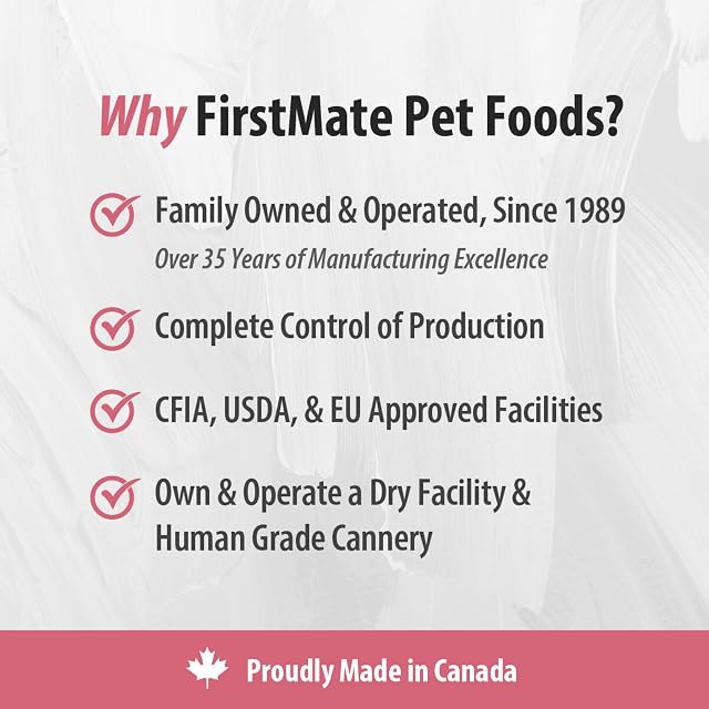 Foto 4 de 8 de FirstMate Grain Free Pacific Ocean Fish Meal with Blueberry Cats Dinner 3.96lbs