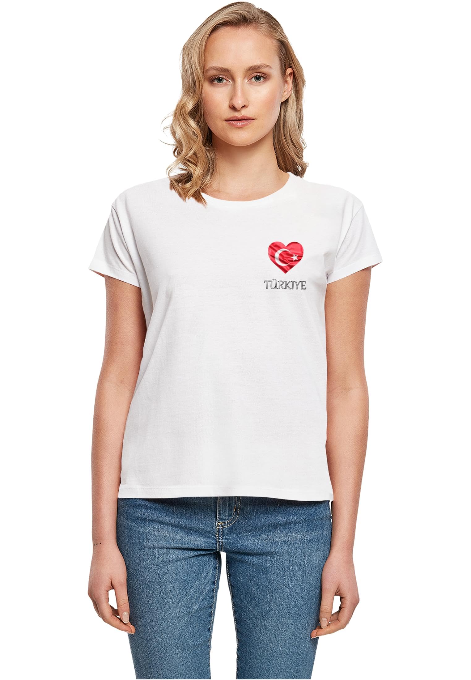 Merchcode Women's T-Shirt, White, 5XL
