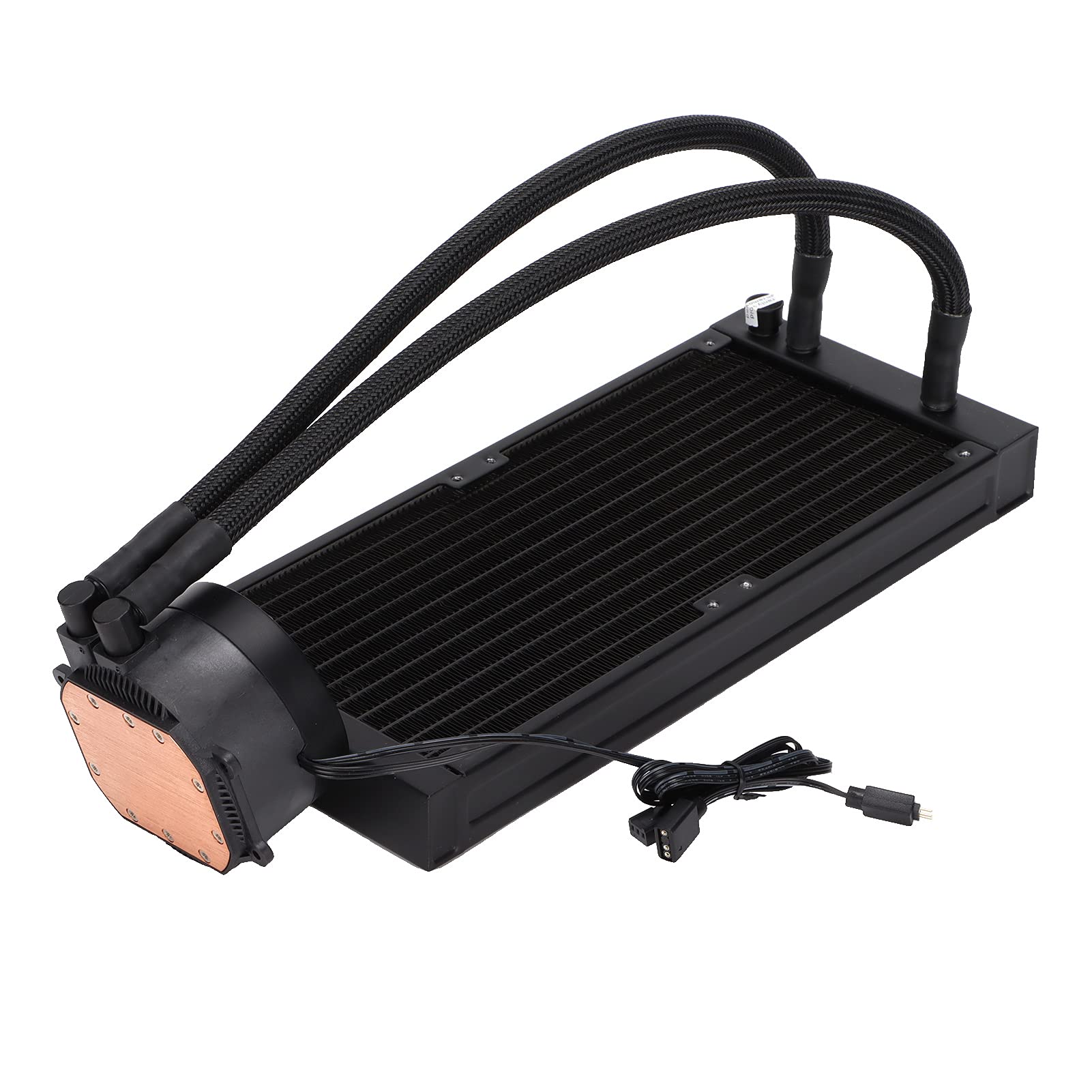 SIXRUN Enfriador de CPU Radiador de 240mm, Refrigeración Líquida ARGB