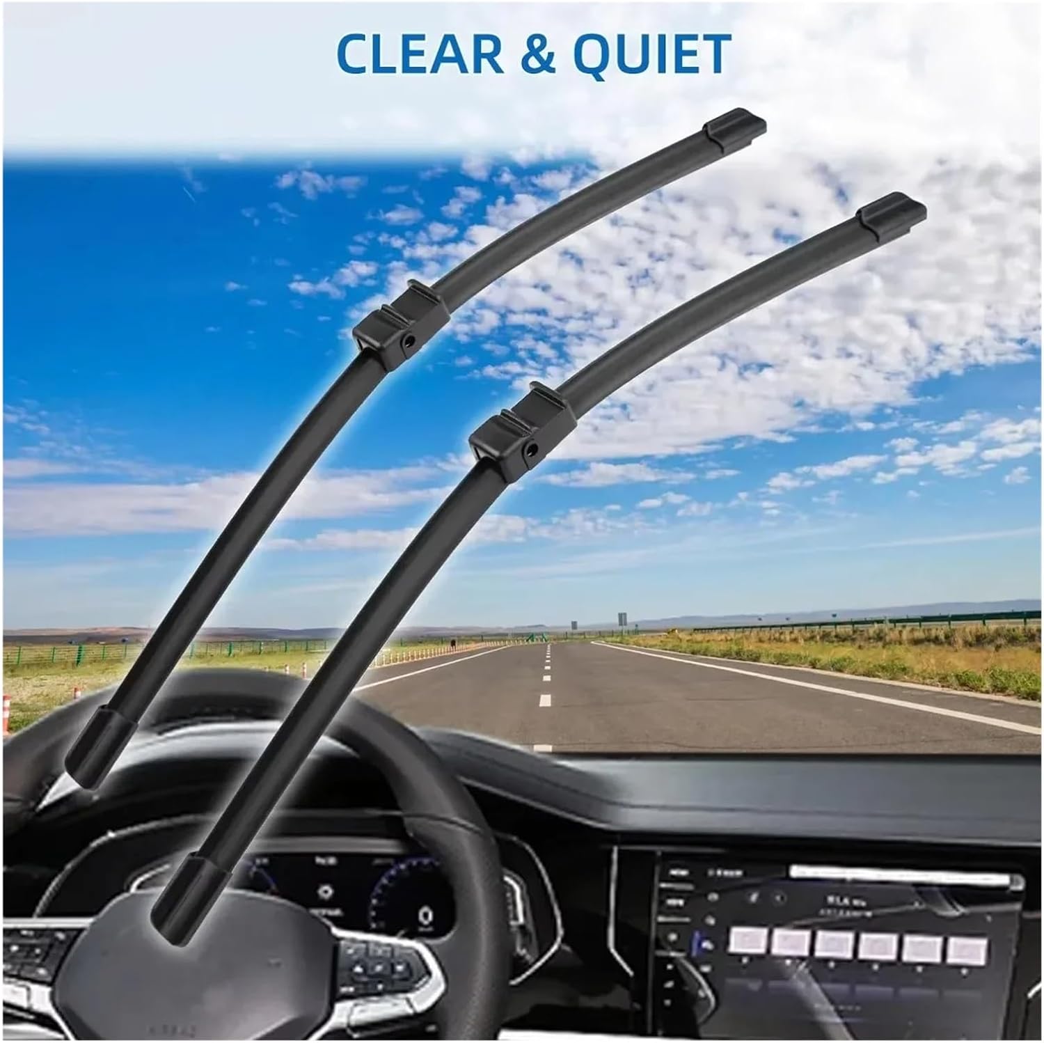 Wiper Blade Kit For Bmw For 5 Series F07 F10 F11 520I 523I 528I 530I 535I 550I 2011-2016 26"+18" Lhd Front Windshield Wiper Blades Brushes Car Wipers