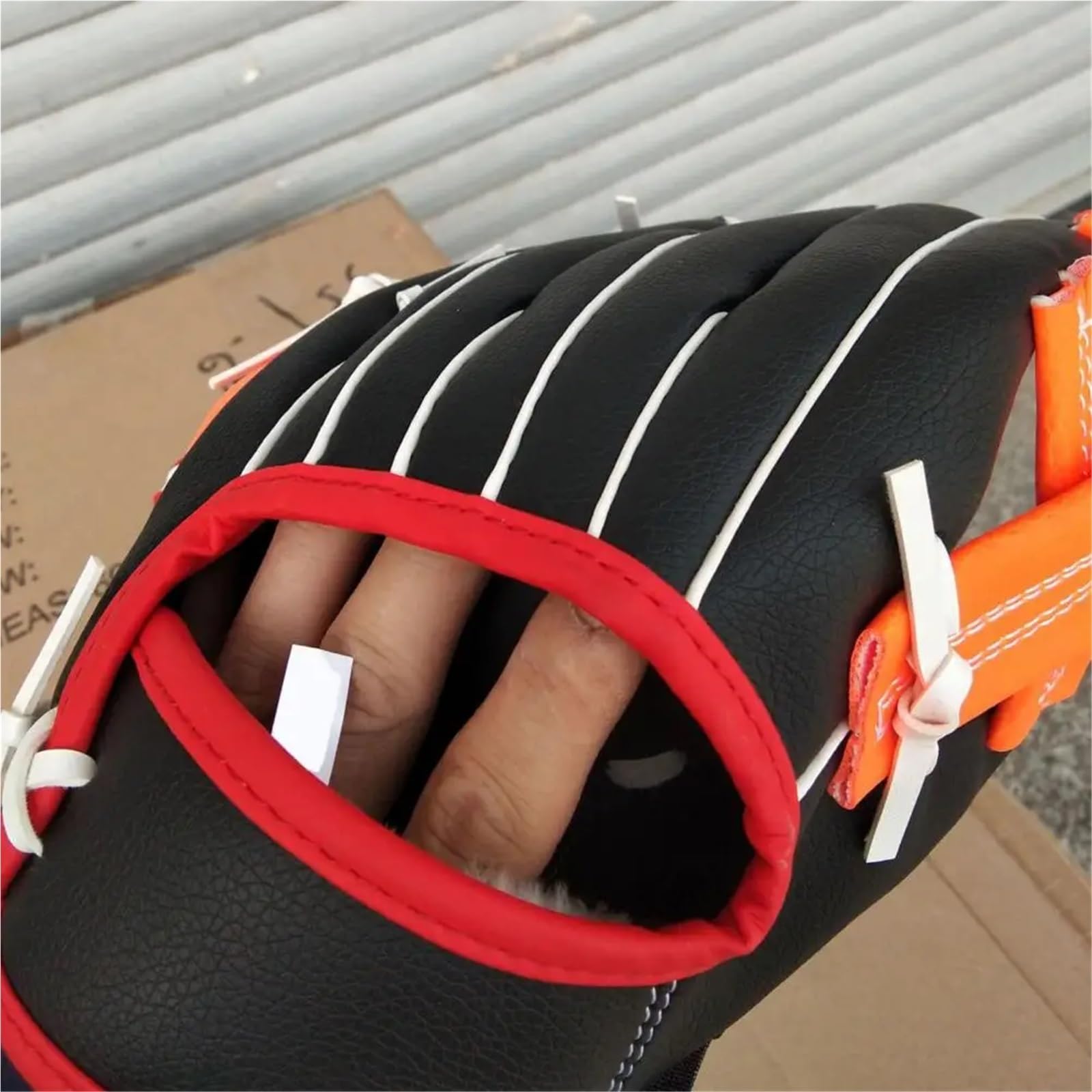 Guantes de Beisbol, Softball Guantes Guante de béisbol y sóftbol Deportivo, Grueso, Piel sintética, Resistente a Impactos, for jóvenes, niños Adultos