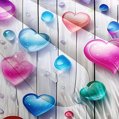 Miniatura 8 de Juego de edredón de acuarela con purpurina pastel para niñas y adolescentes, tamaño Queen, turquesa, morado, naranja, arcoíris, galaxia, nube con 2