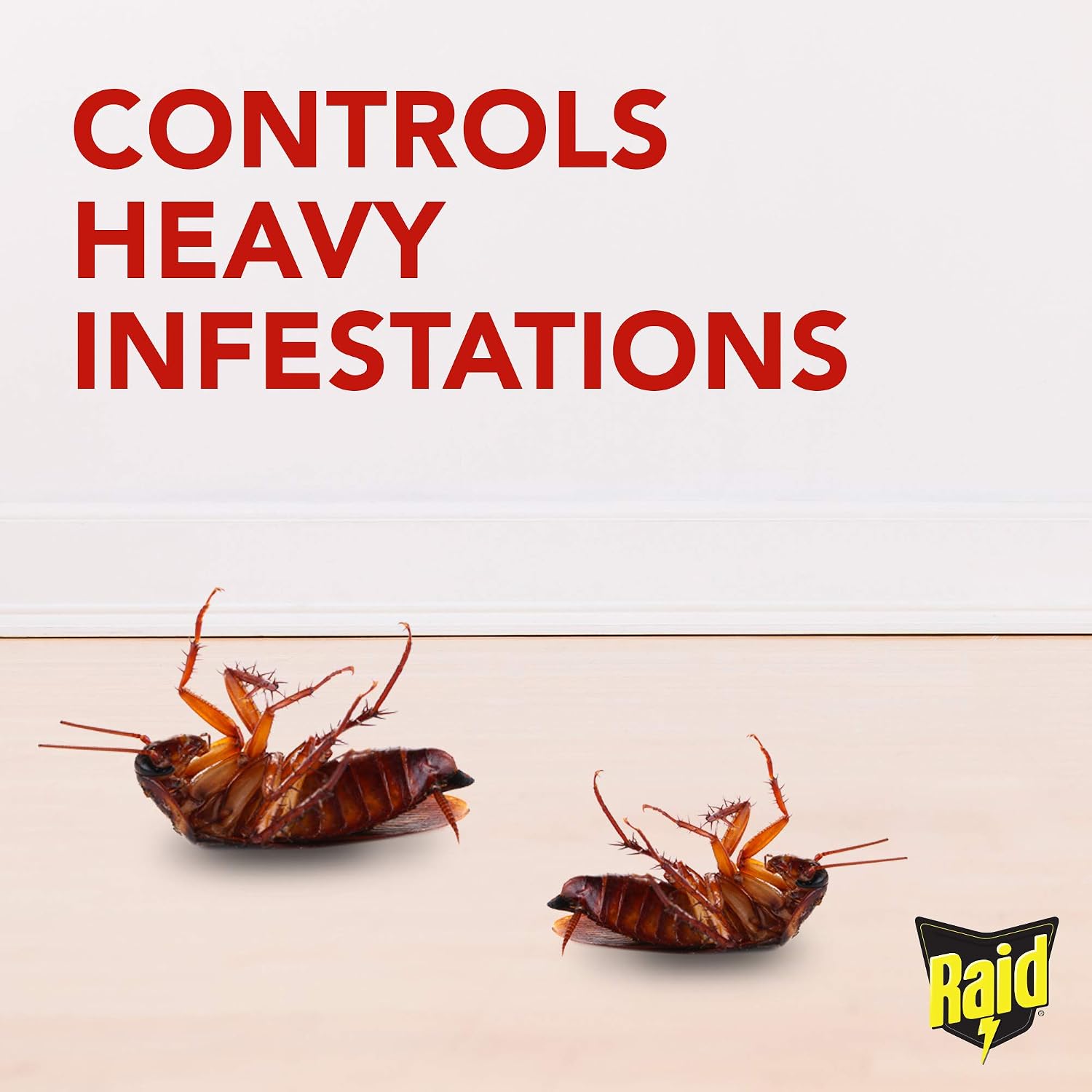 Raid Max Fogger, Insect Killer for Mosquito, Ant, Roach, Spider, Flea, For Indoor Use, 2.1 oz, 3 Count