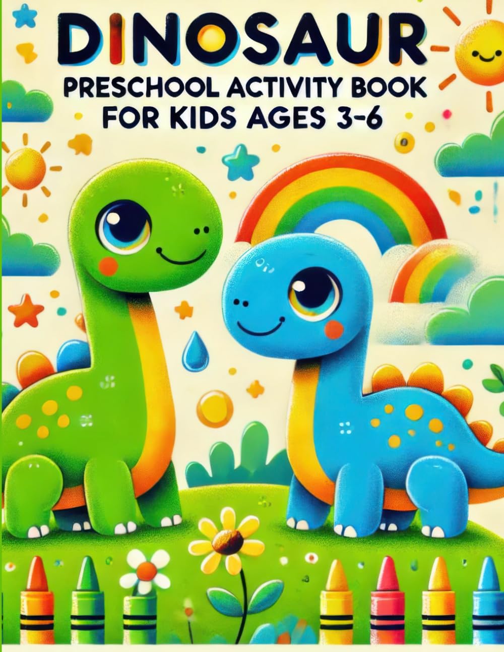 Fun and Educational Dinosaur-Themed Activities for Early Learners: Preschool Activity Book for Kids Ages 3-6
