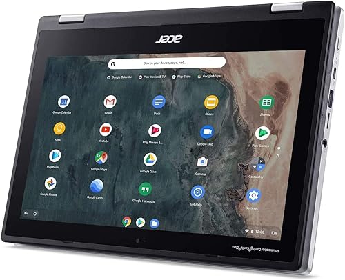 Miniatura 5 de acer Laptop Chromebook Spin 311 convertible con pantalla táctil de 11.6 pulgadas, 32 GB de almacenamiento, color plateado (CP311-3H-K23X)
