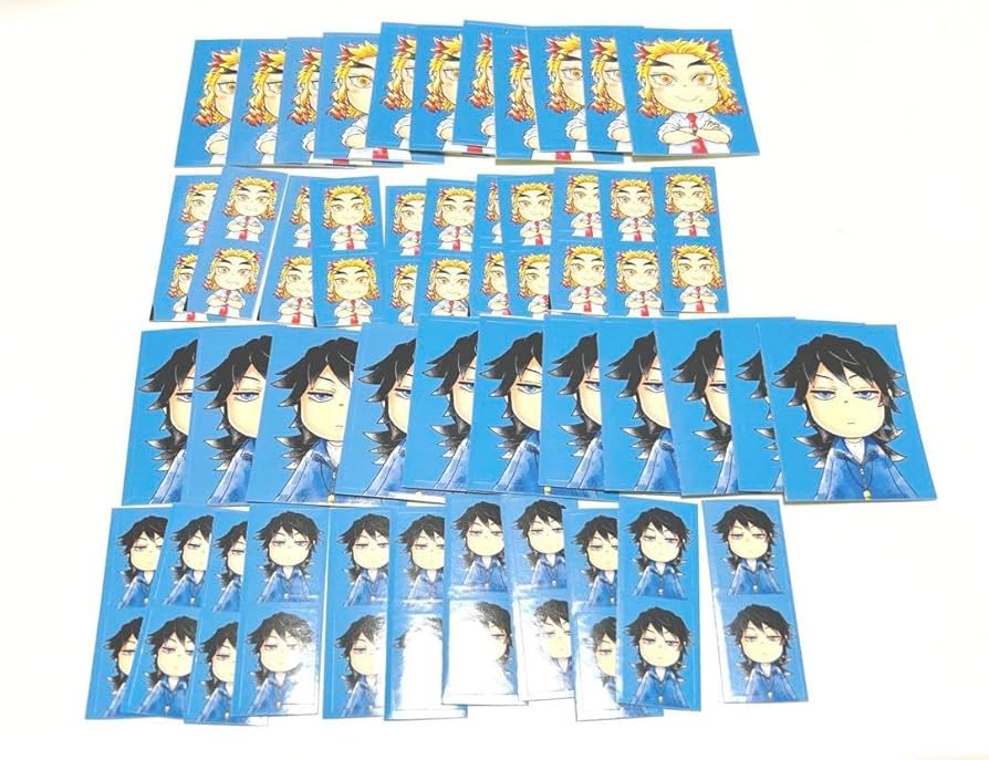 Amazon.co.jp: 鬼 滅 最強ジャンプ 証明写真風 ステッカー 煉獄