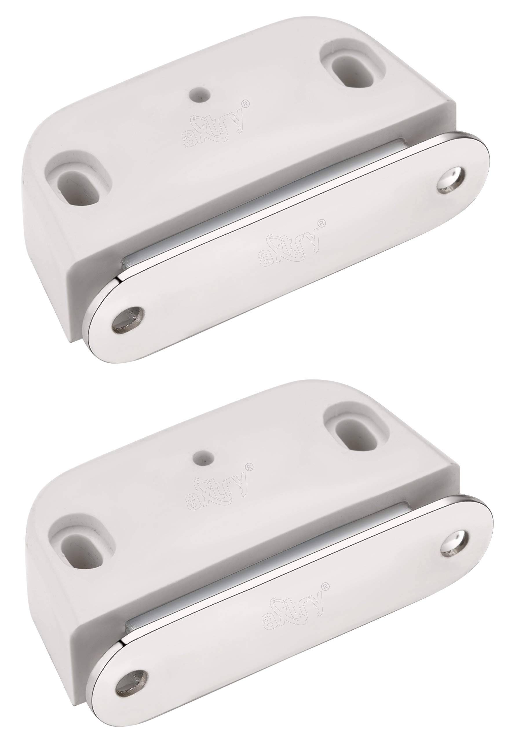 Axtry Pack of 2, Door Catcher for Home/Door Catcher Magnet/Magnetic Door Closer/Magnetic Door Stoppers for Wooden Door, Cabinet, Cupboard, Wardrobe, Kitchen, Drawer Size no: 3, (55x29x10 mm) White (B08R5Z13MH) Amazon Price History, Amazon Price Tracker