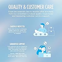 Vista 9 de TOTO® WASHLET® C5 - Asiento de inodoro electrónico con bidé con limpieza de varilla PREMIST y EWATER+, alargado, color algodón blanco - SW3084#01