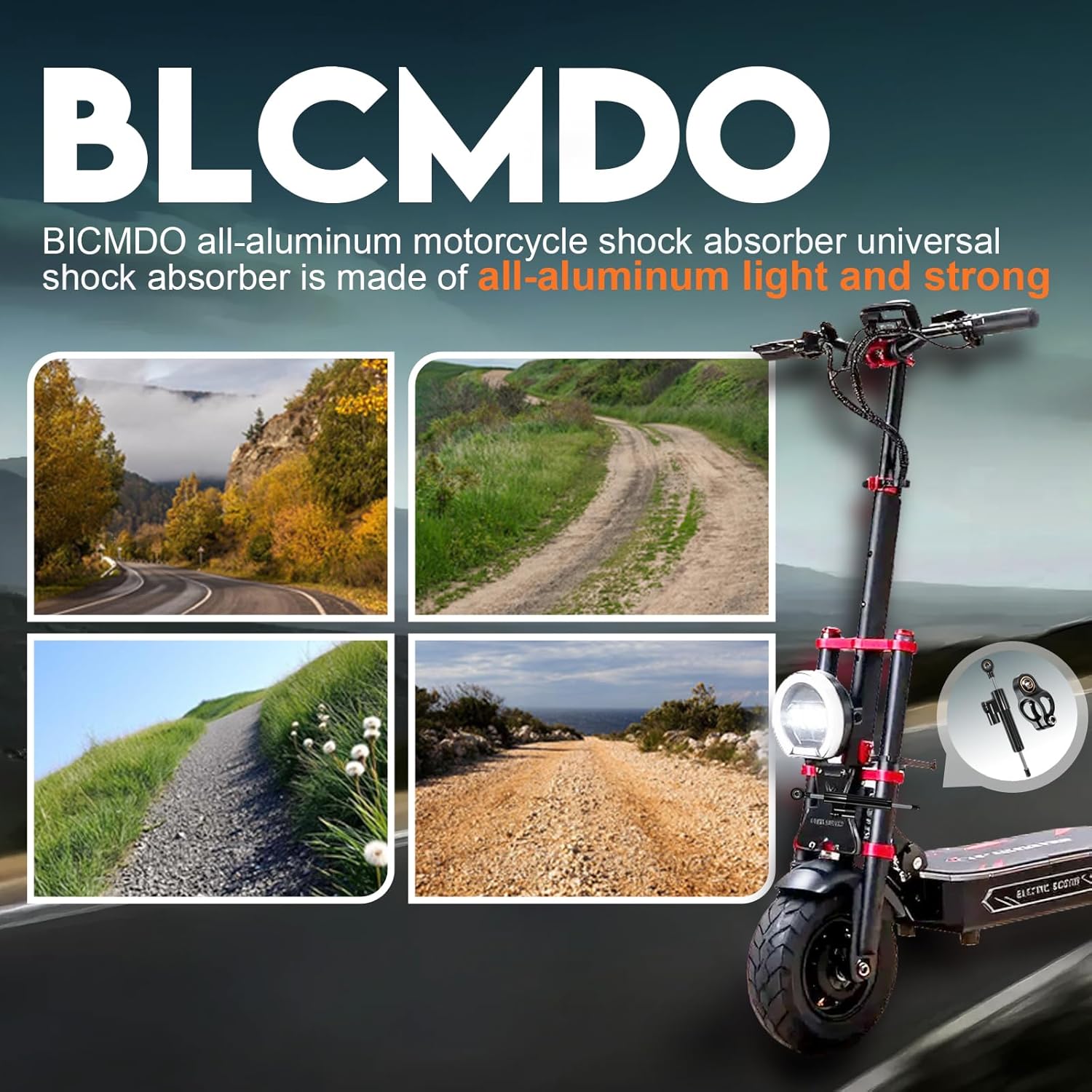 10-Inch Universal For Motorcycle Steering Damper Stabilizer Steering Stabilizer for R3 R6 R15 R125 R25 FZ1 FZ8 FZ09 MT09 ZX6R ZX14R GSXR600 CBR600RR 1000RR CB400 CB1000 GSX1300R (Black)