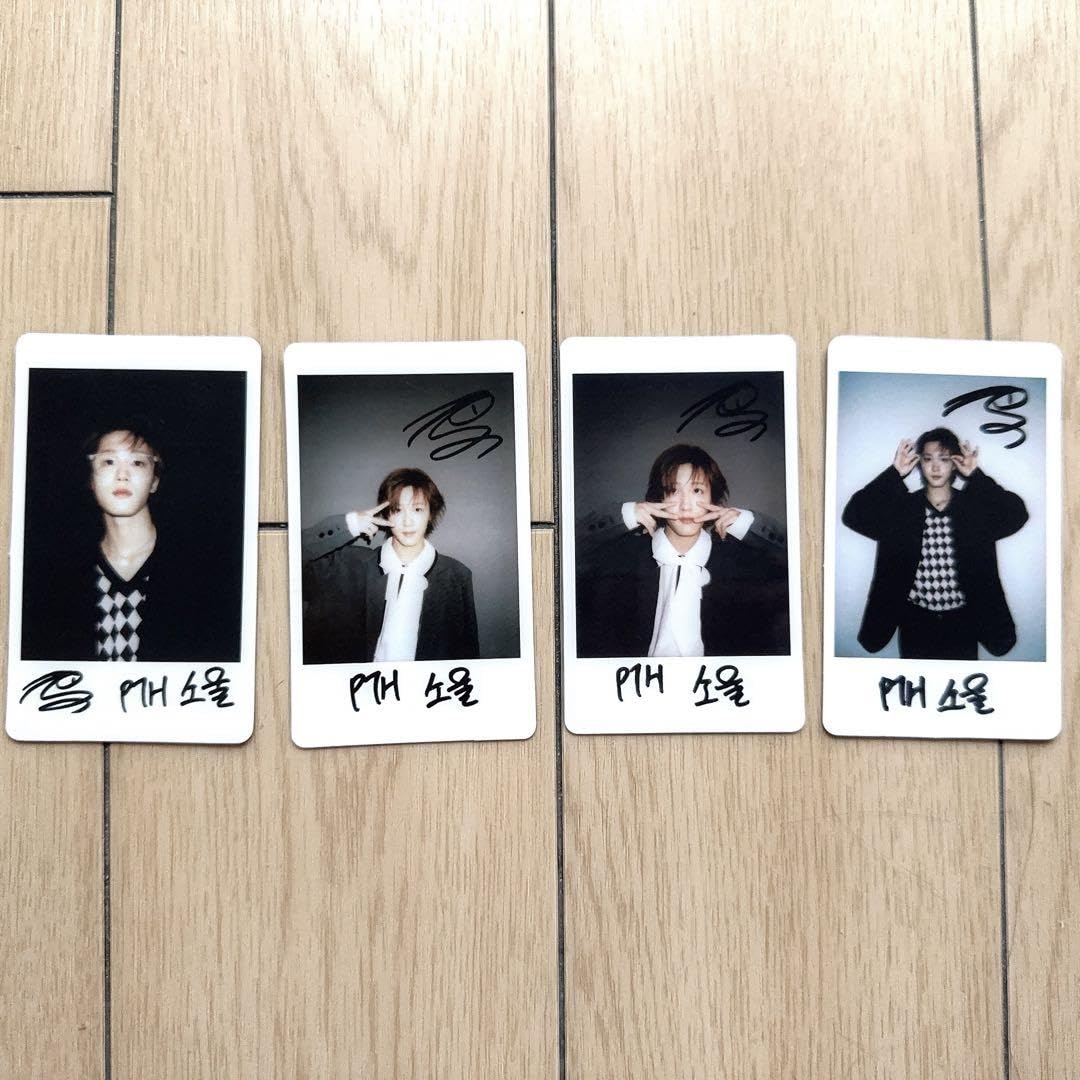 P1harmony テオチェキ直筆サインポラロイド