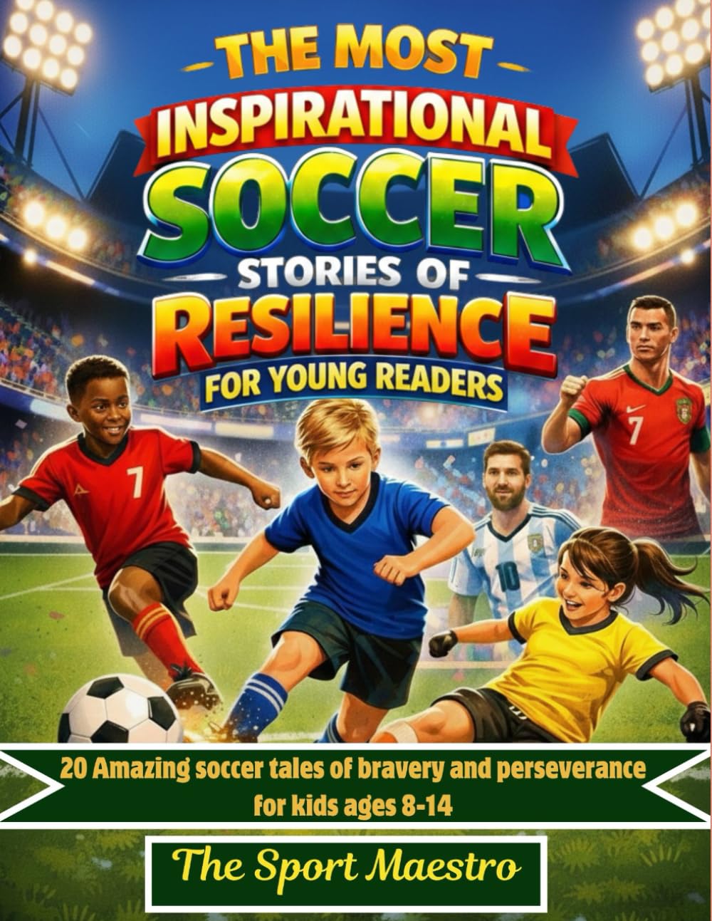 THE MOST INSPIRATIONAL SOCCER STORIES OF RESILIENCE FOR YOUNG READERS: 20 amazing soccer tales of bravery and perseverance for kids ages 8-14