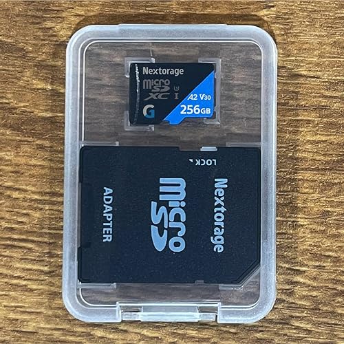 Miniatura 7 de Nextorage JAPAN - Tarjeta micro SD A2 V30 CL10 de 256 GB para Nintendo Switch, Steam Deck, Smartphones, Gaming, Go Pro, 4K Video, tarjeta de memoria