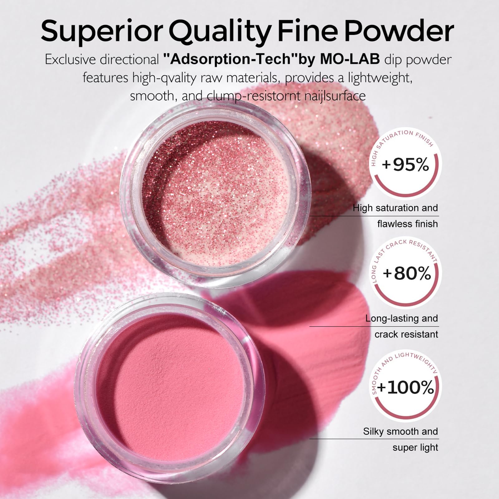 Layhou 4 Colors Dip Powder Nail Kit - Image 4