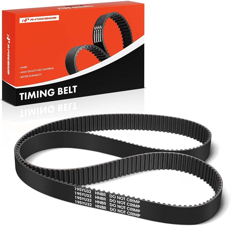 A-Premium Engine Timing Belt Compatible with Mitsubishi Models | for Mitsubishi Eclipse 2006-2012, Galant 2004-2009, Endeavor 2004-2008 2010-2011, Montero Sport 1999-2004, Diamante, Montero