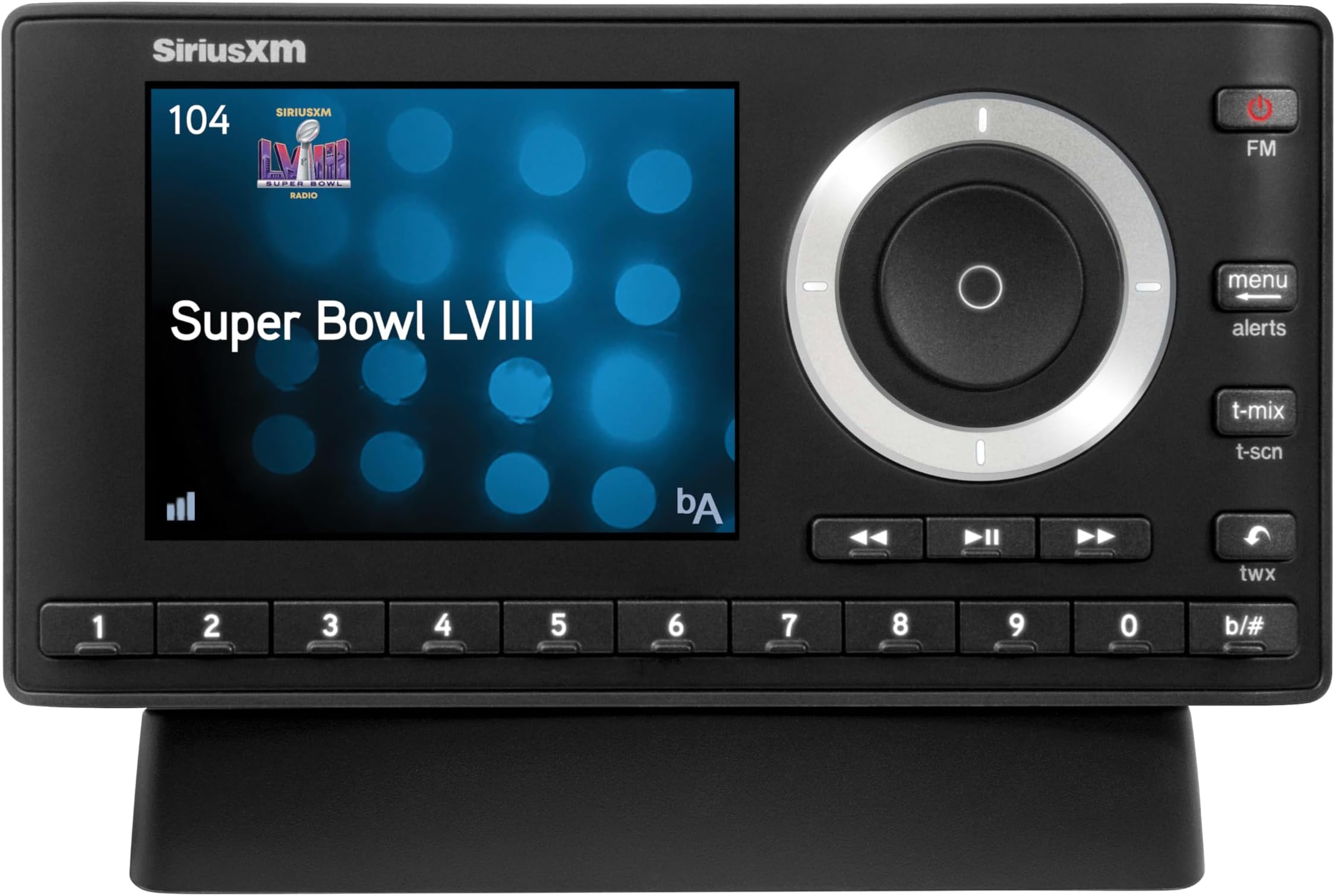 SiriusXM SXEZR1H1 Onyx EZR Satellite Radio with Home Kit