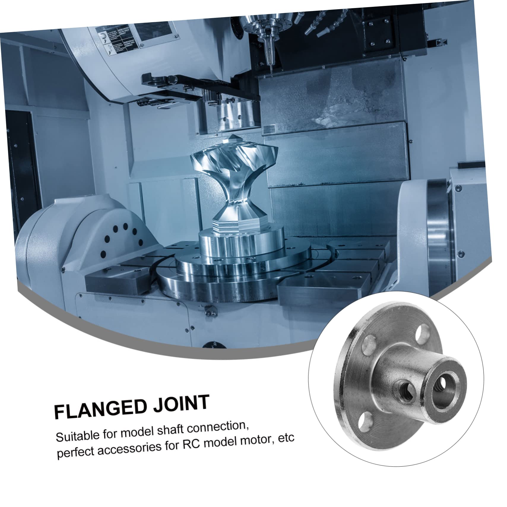 SOLUSTRE 20stücke Flansch Wellenkupplung Aus Starre Flanschverbindung Für Modellmotoren Installieren Für Diy-projekte Und Modellbau