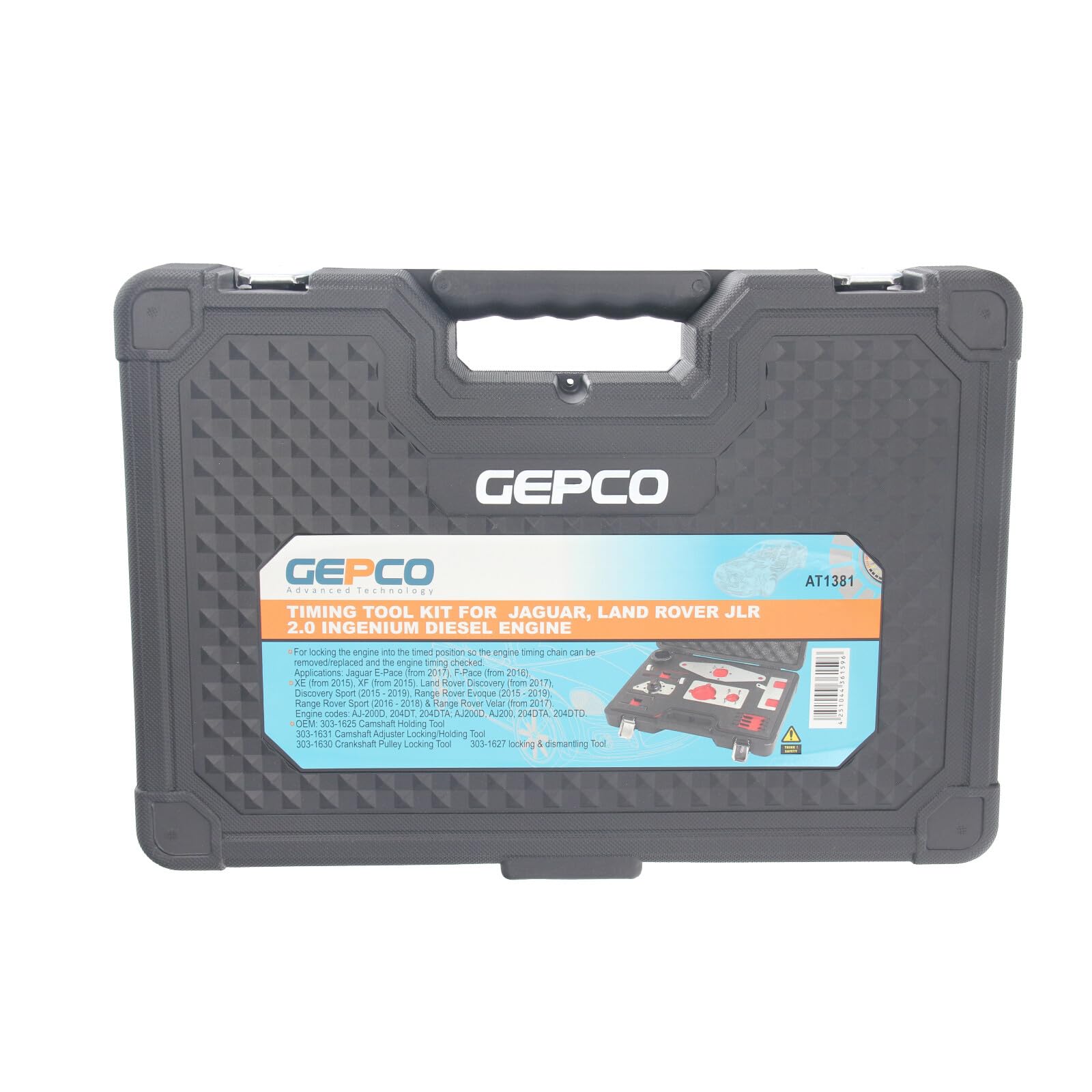GEPCO Herramienta de ajuste del motor compatible con Jaguar JLR 2.0 Ingenium Diesel Motor