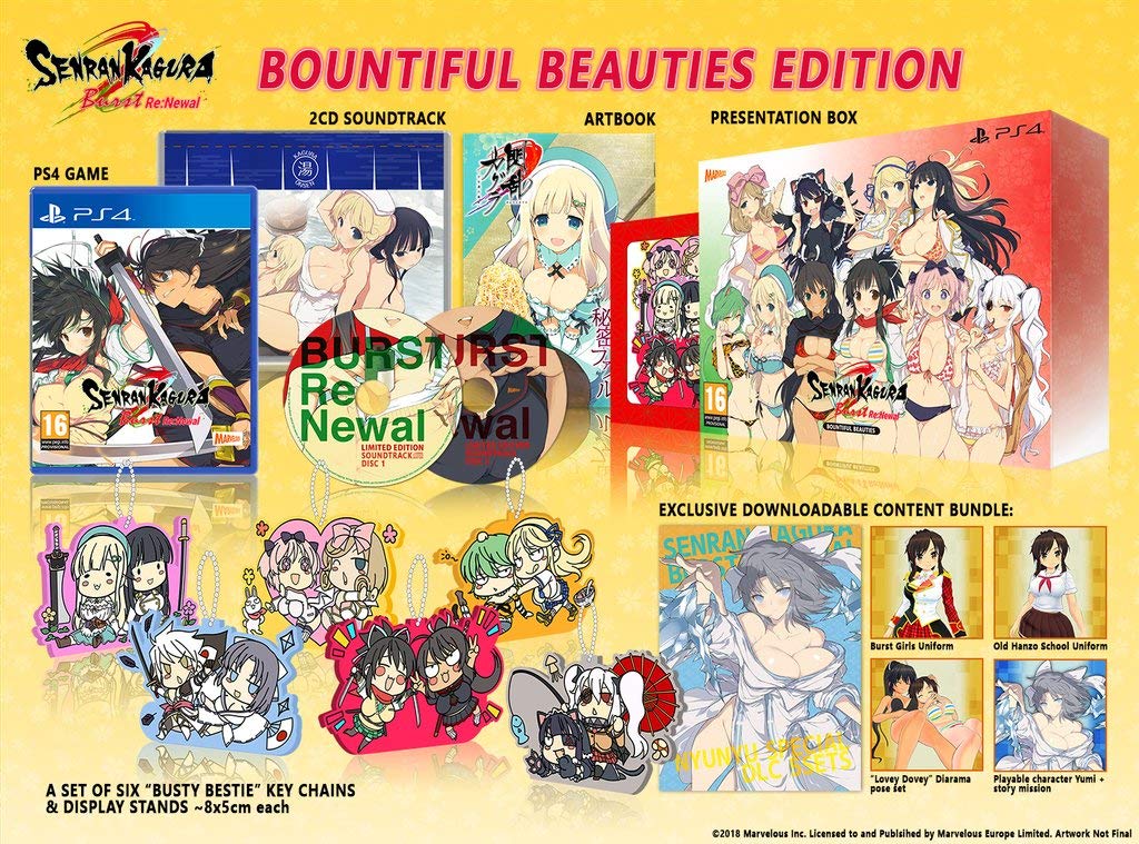 Amazon Com Senran Kagura Burst Re Newal Bountiful Beauties Edition For Playstation 4 Ps4 Video Games Amazon Com Senran Kagura Burst Re Newal Bountiful Beauties Edition For Playstation 4 Ps4 Video Games