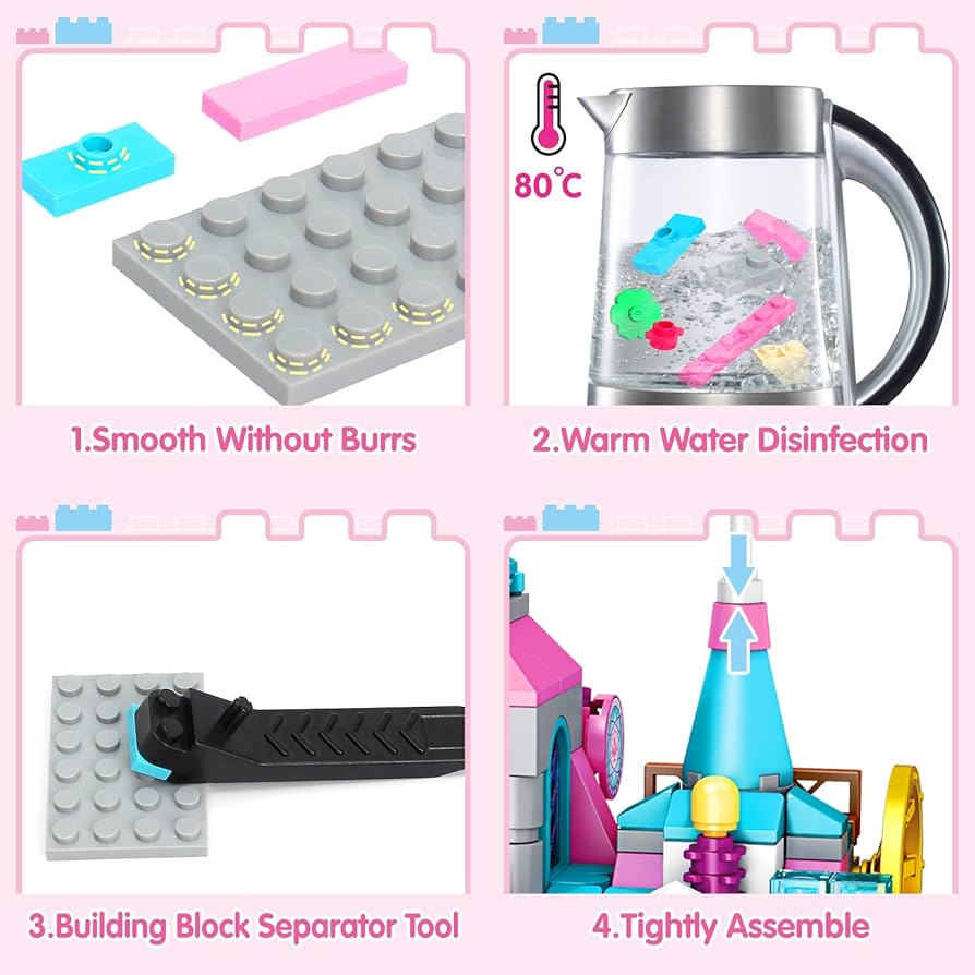 Building Toys for Girls Age 6 7 8 9 10 11 Year Old, 568pcs