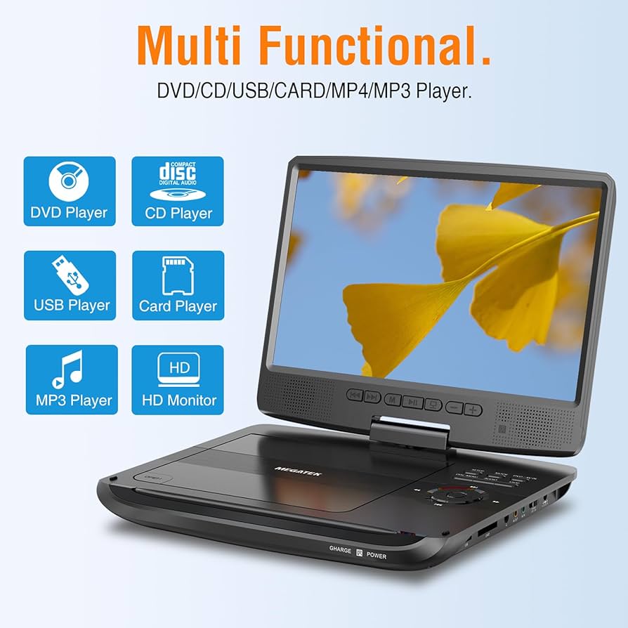 プレーヤー Megatel DVD player Amazon.com: MEGATEK 12.5