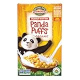 EnviroKidz Peanut Butter Panda Puffs Organic Cereal, 10.6 oz
