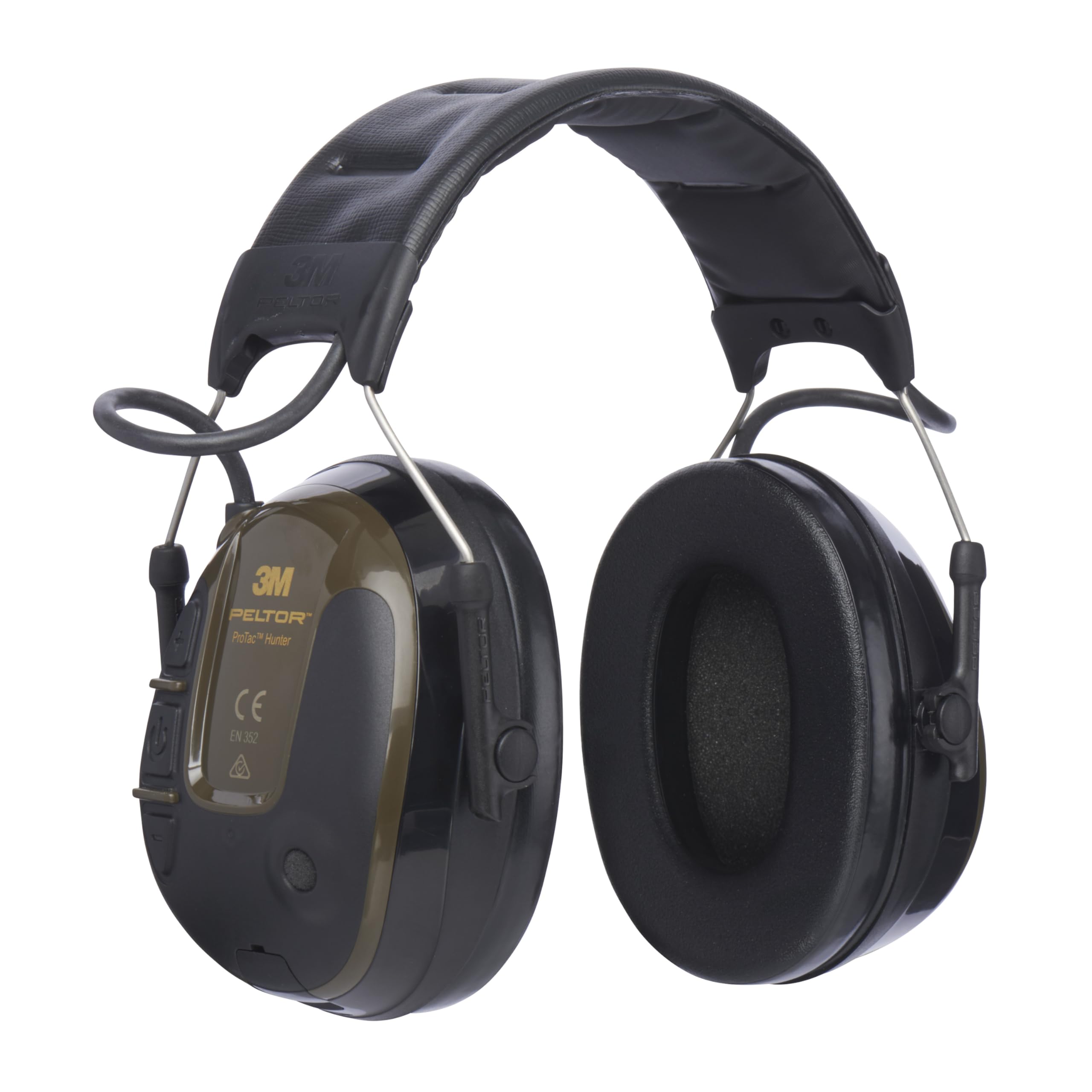 Cuffia 3M PELTOR ProTac Caccia, 26 dB, verde, bardatura temporale, MT13H222A