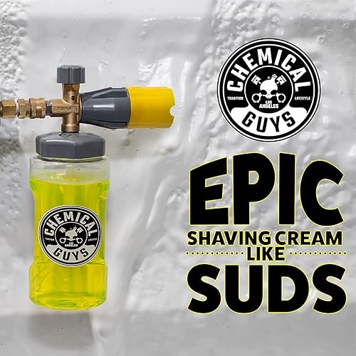 Miniatura 5 de Chemical Guys CWS20216BM - Kit de espuma y jabón de boca grande camión espumoso resistente todoterreno jabón de lavado resistente 16 onzas líquidas