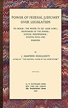 Power of Federal Judiciary Over Legislation