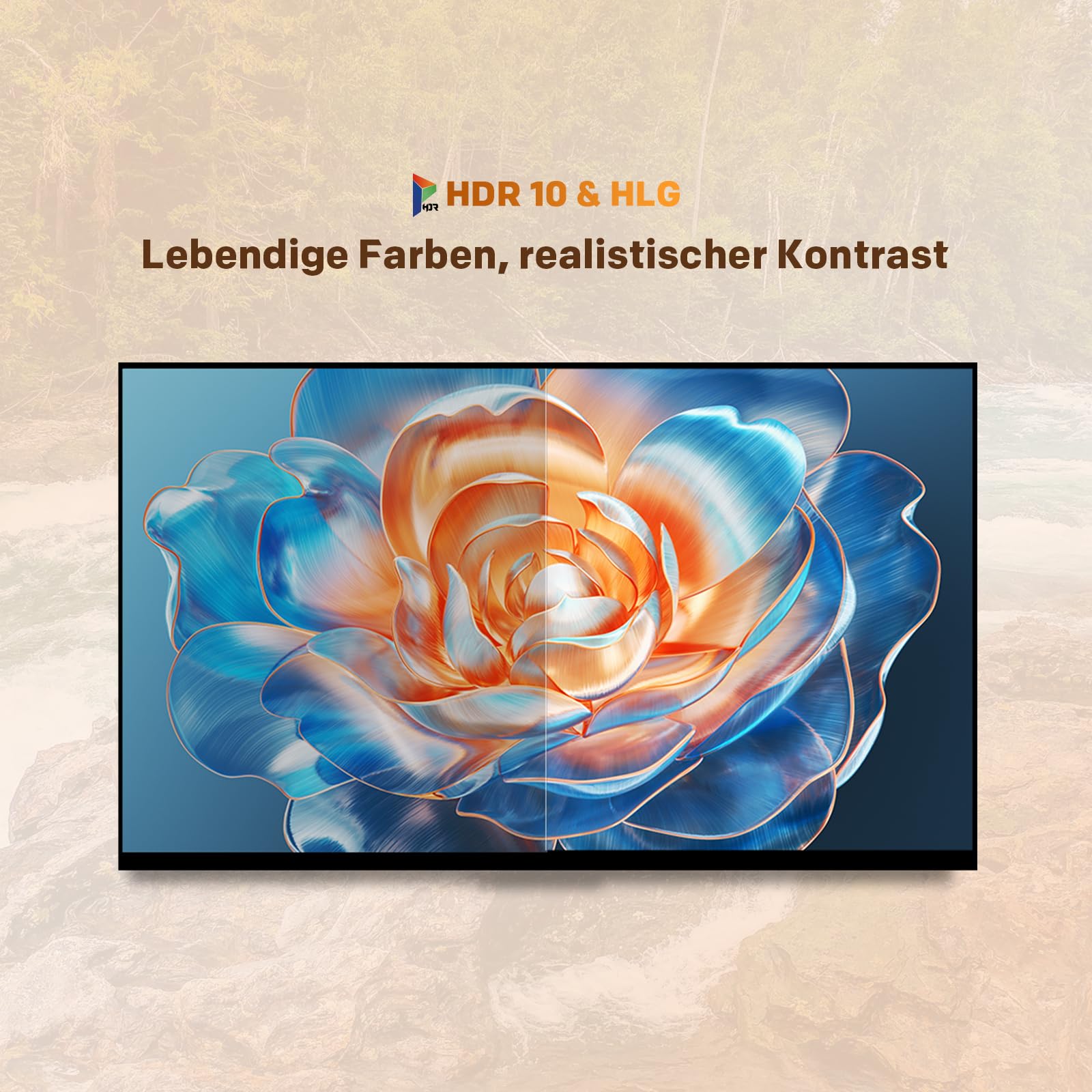 coocaa 32 Zoll Fernseher, 80cm, Smart TV mit Superior QLED Tech, HDR10, HLG, 1.5GB RAM für flüssiges Streaming, Dolby Audio, Triple Tuner DVB-T/-T2/-C/-S/-S2 CI+, Bluetooth 5.1, 32CTQH38Z, 2026