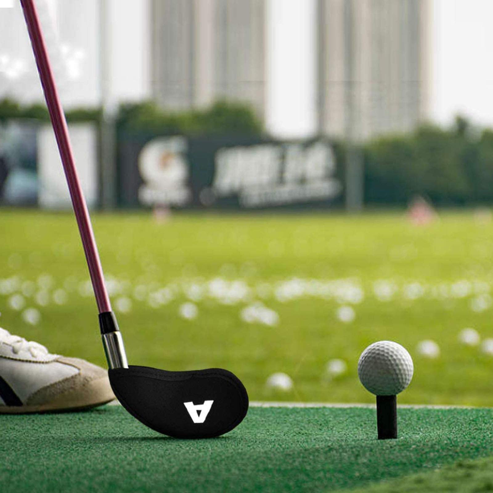 Fundas para Cabeza de Club de Golf – Fundas Protectoras de Hierro con Número Impreso – 2 Piezas