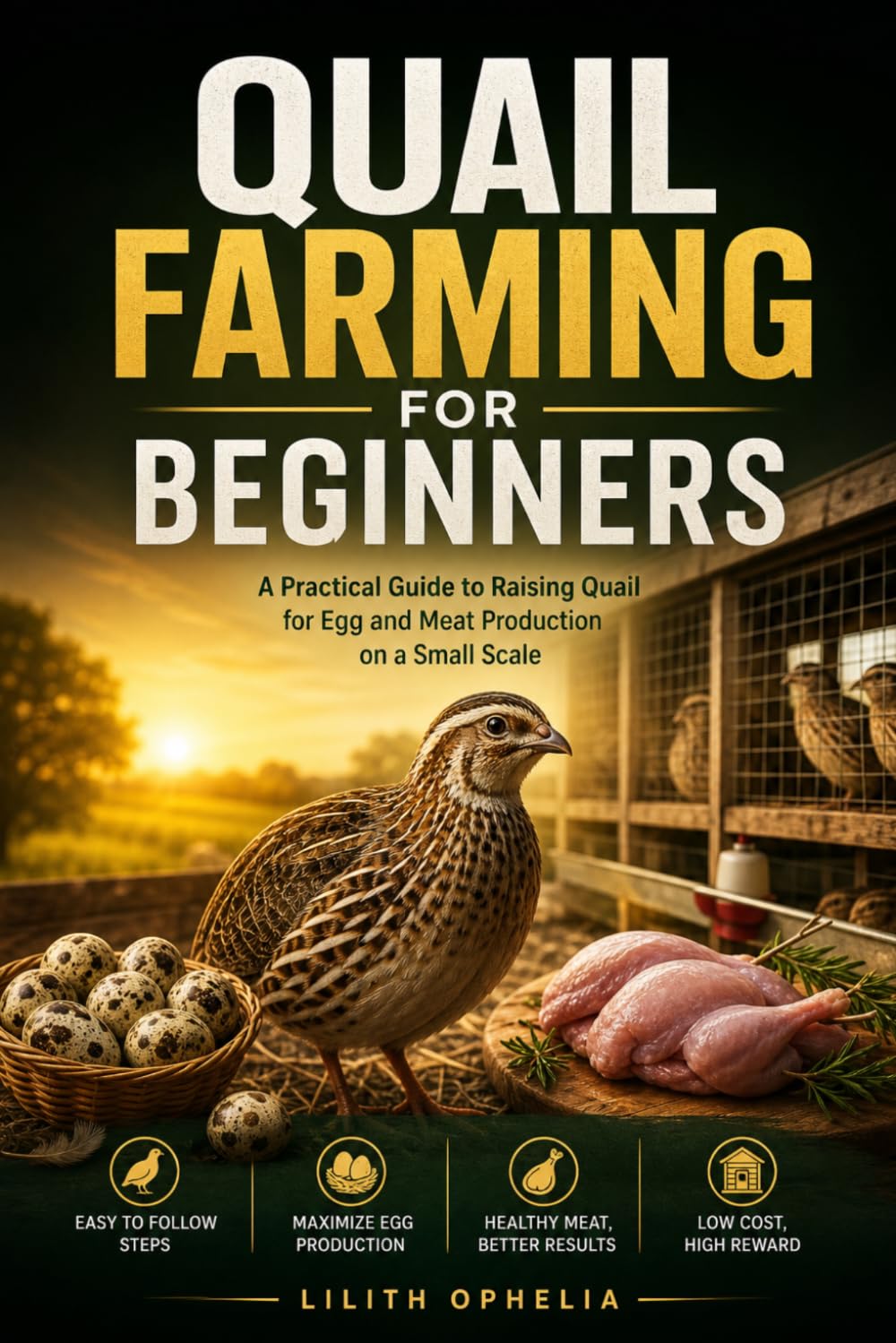 Quail Farming For Beginners: A Practical Guide to Raising Quail for Egg and Meat Production on a Small Scale