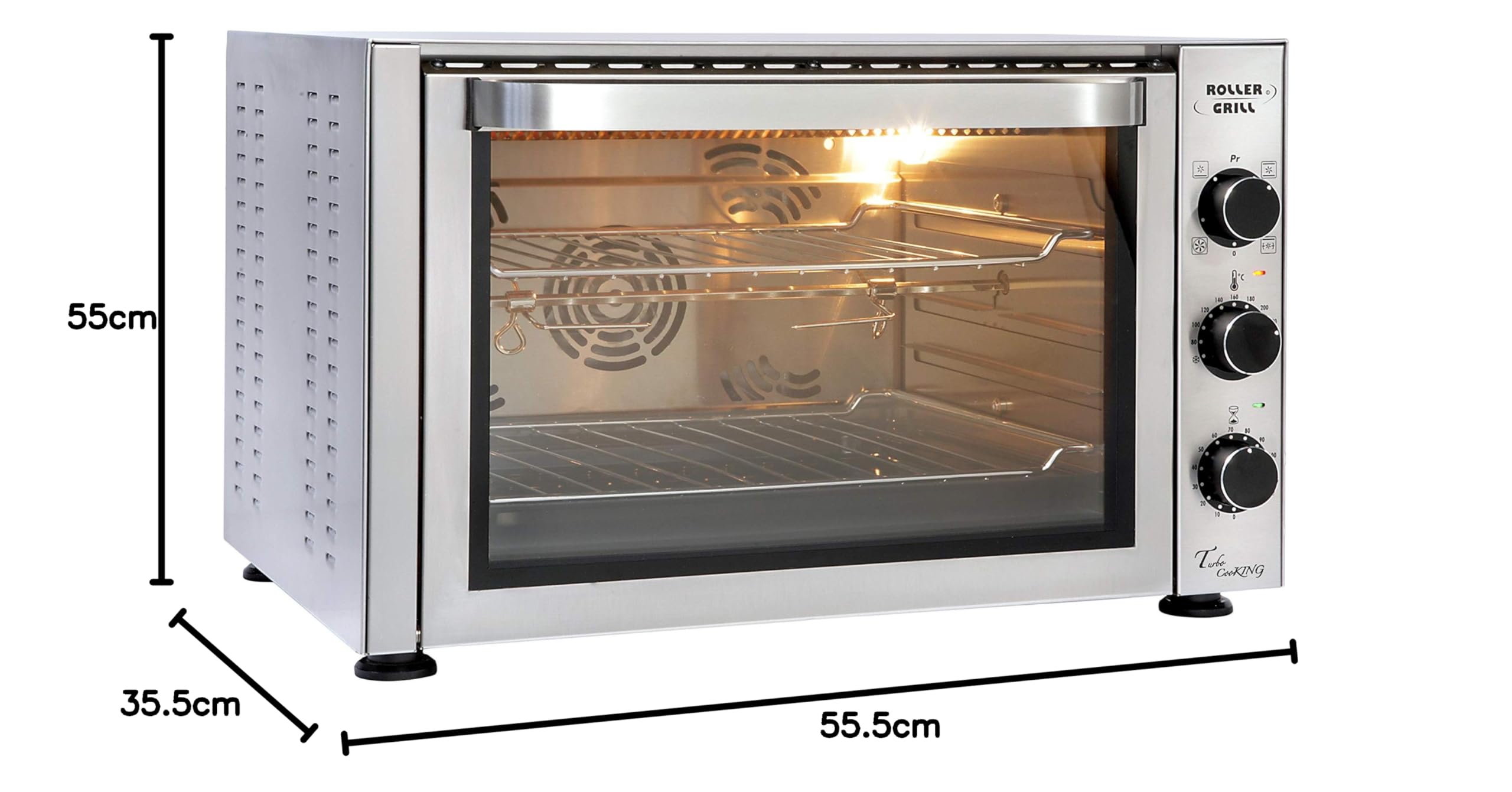 ROLLER GRILL Mini four TQ380I Four 38L Turbo Quartz