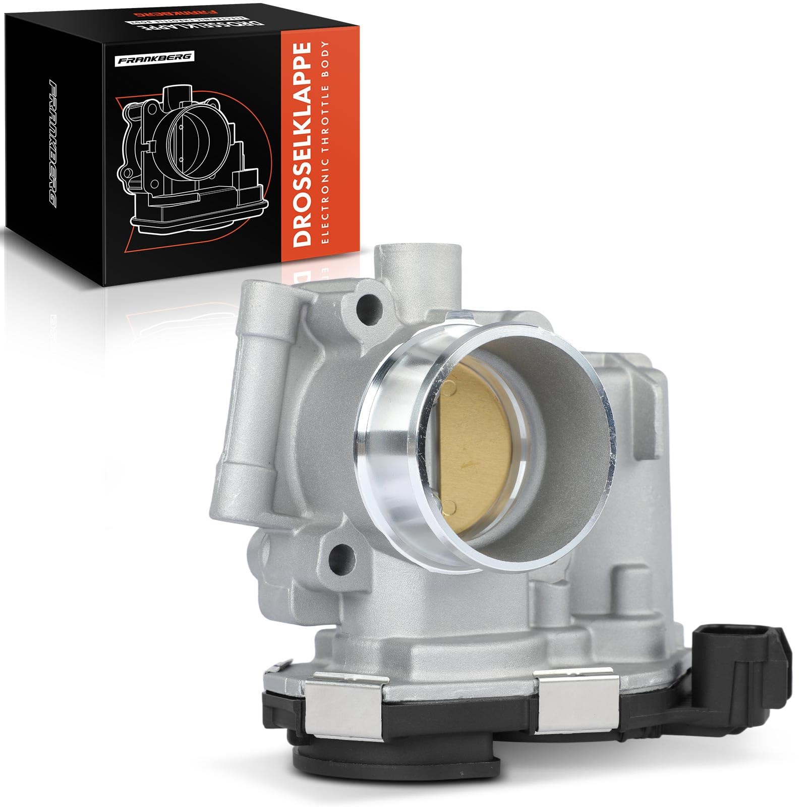 Frankberg Valvola dell'acceleratore Corpo dell'acceleratore Compatibile con Corsa D S07 1.4L Corsa E X15 1.4L Astra J P10 1.4L Corsa D S07 1.2L Corsa E X15 1.2L Replace# 280750482