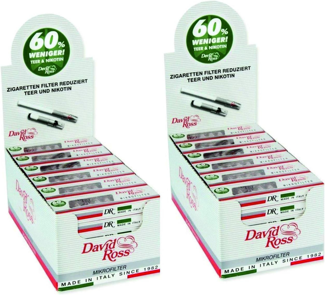 David Ross Filter Tips, White, M