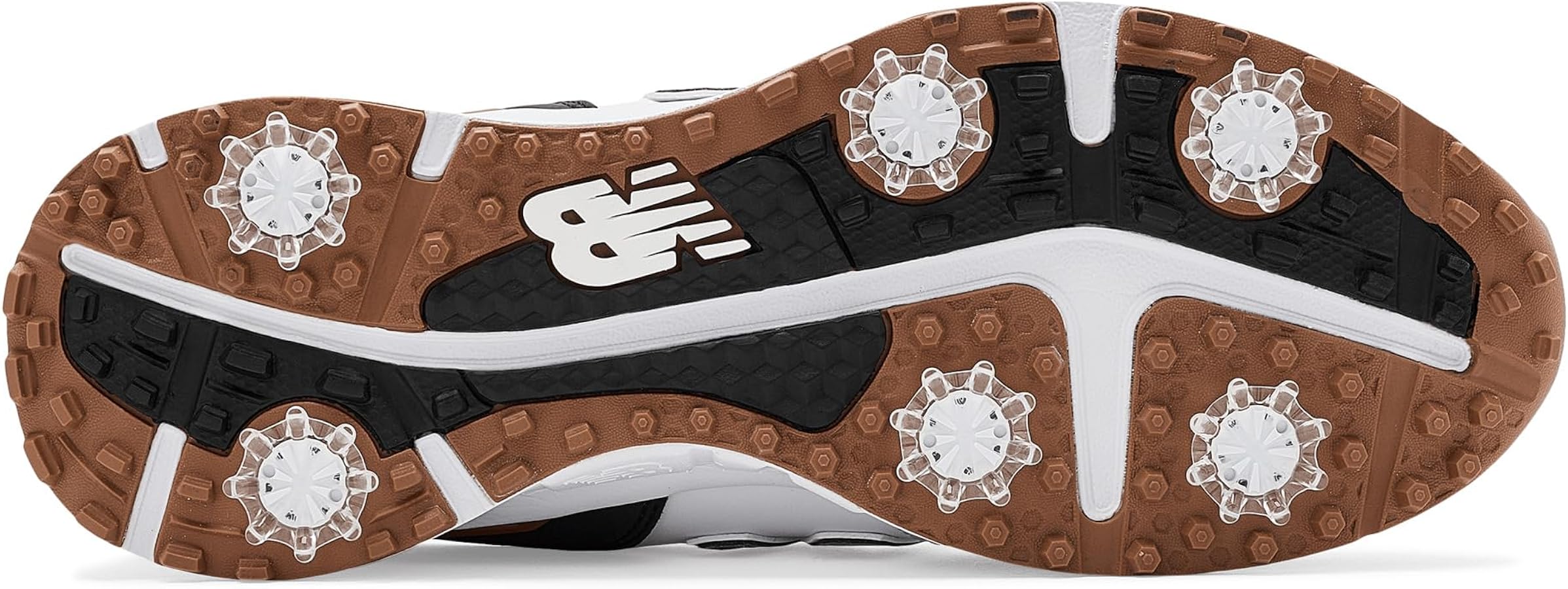 Amazon.com | New Balance Men's 997 Golf, White/Black 8,Medium | Golf