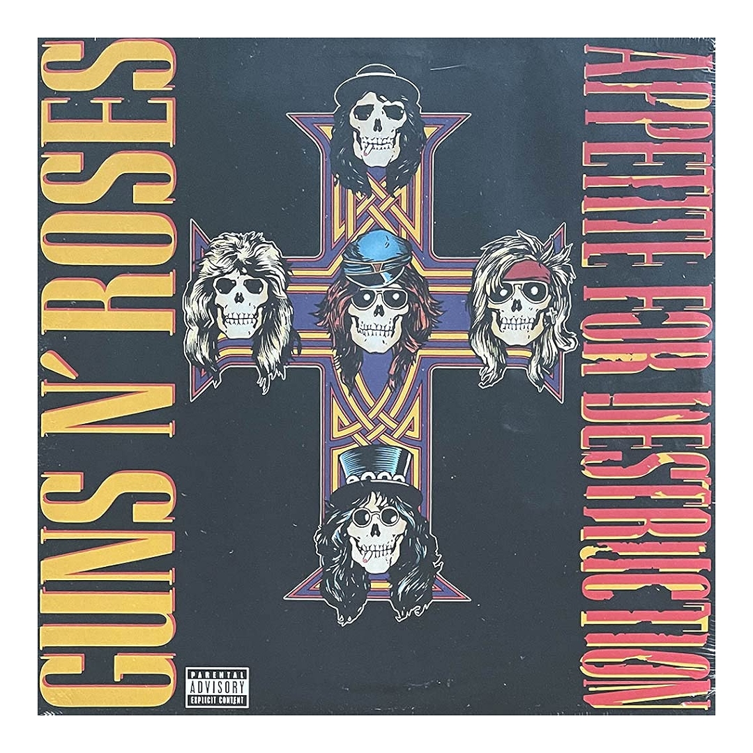 洋楽 Guns N' Roses Appetite for Destruction Amazon.com: Guns N' Roses - Music Poster (Appetite For