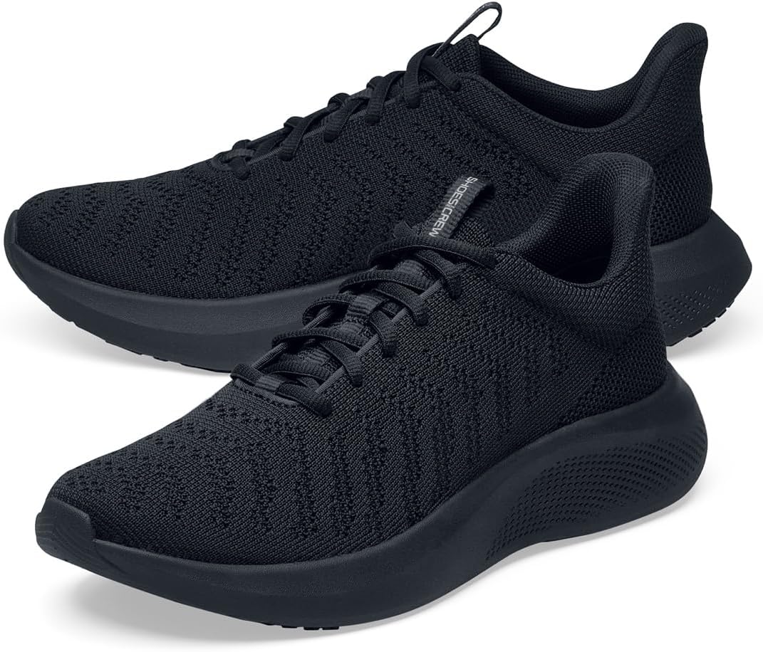 Shoes for Crews Women's Slip-Resistant Work Sneakers – Comfortable, Non-Slip Work Shoes for Women in Food Service, Healthcare, Hospitality - Sleek Knit - Image 7