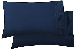 Embrace the Serenity of Navy Pillowslips: Premium Comfort for Restful Nights